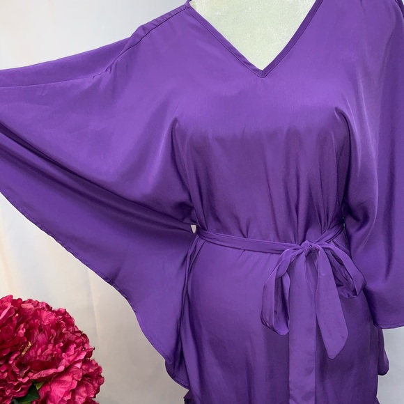 ⭐️Honey Punch Dolman Sleeve Tie Waist Dress - Picture 3 of 7